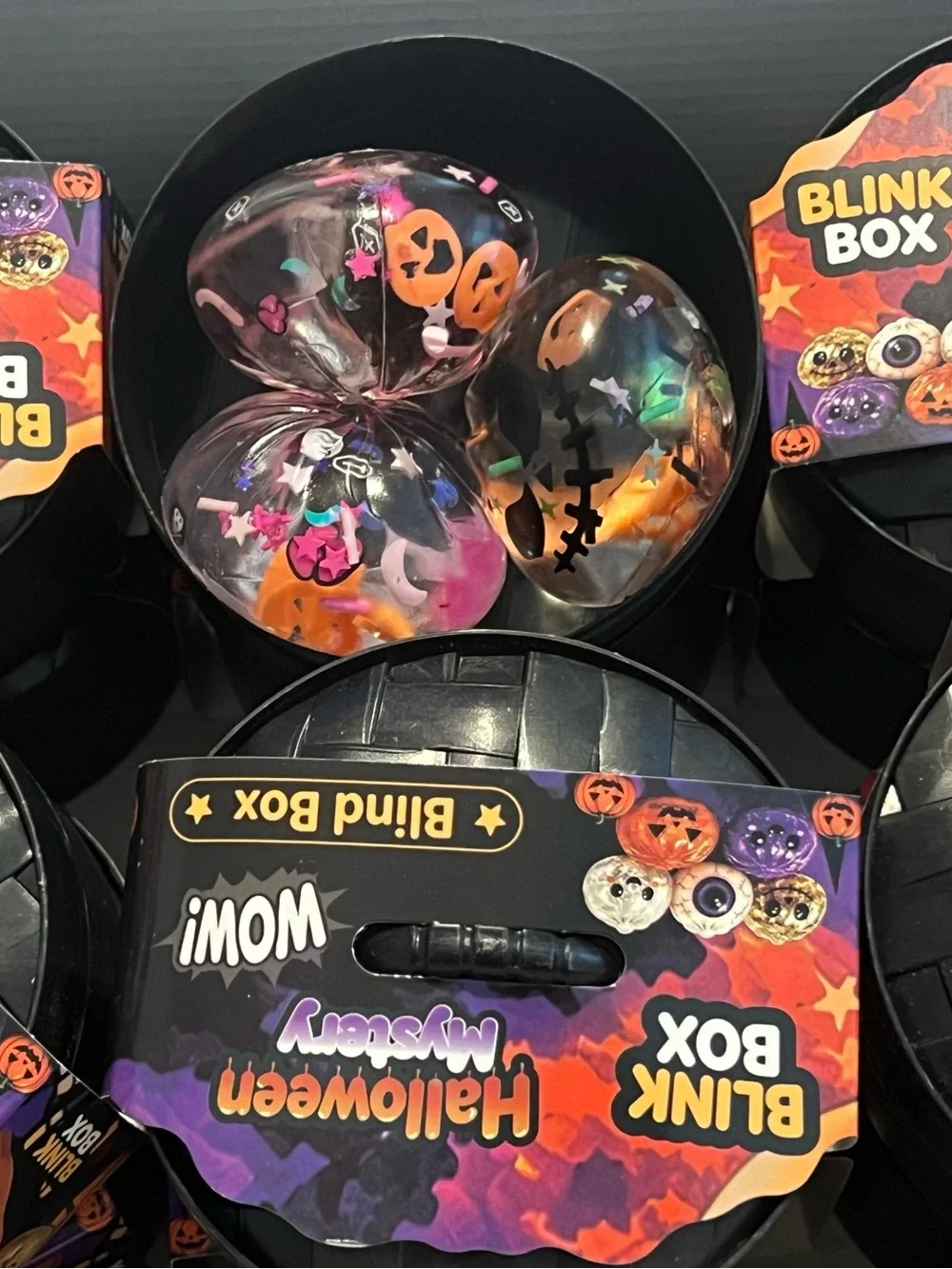 NeeDoh Halloween 3 Pack Surprise Dumpling, Frappe Suishy Smasher